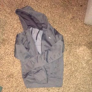 Women’s small gray under armour jacket